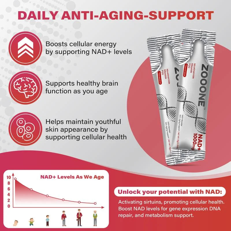 NAD+ Berry Flavor Drink Mix