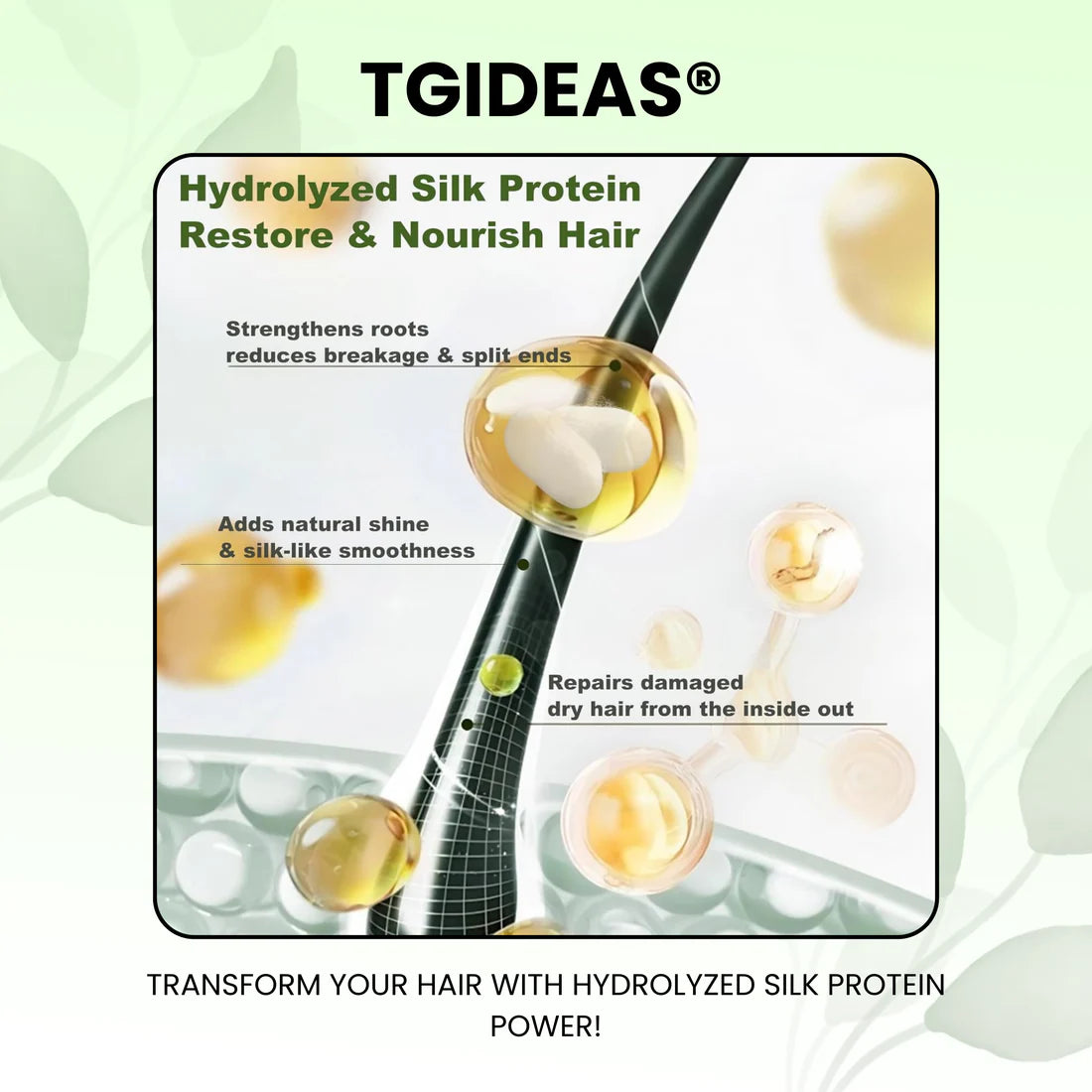 Tgideas® Rosemary Amino Acid Shampoo – Volumizing, Anti-Hair Loss & Oil Control