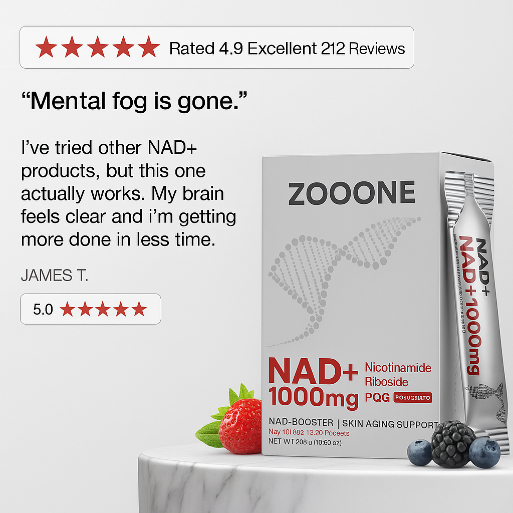 NAD+ Berry Flavor Drink Mix