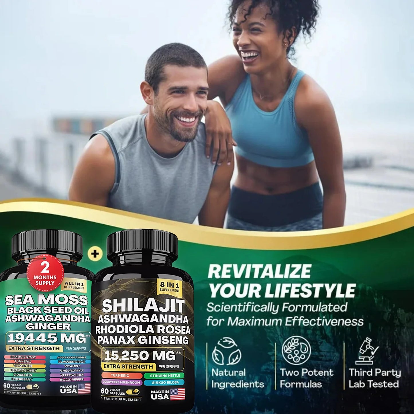 Sea Moss & Shilajit Ultimate Supplement Bundle