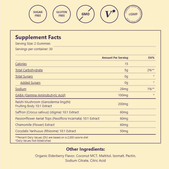 HolisticNex Sleep Mushroom Gummies