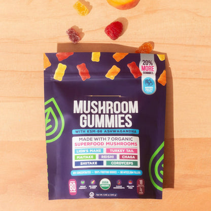 7-Mushroom Performance Gummies
