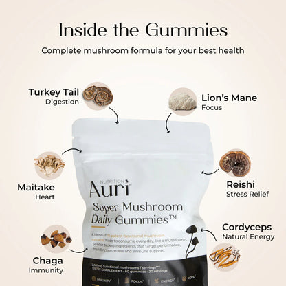 Super Mushroom Daily Gummies