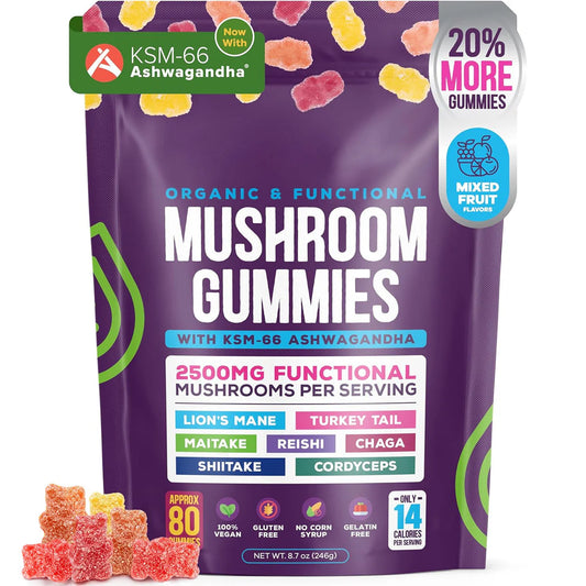 Mushroom Gummies - 7 Mushrooms Blend