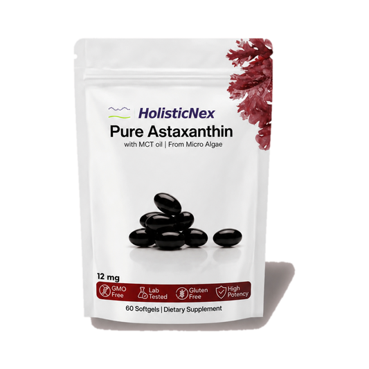 Pure 12mg Astaxanthin with MCT Oil
