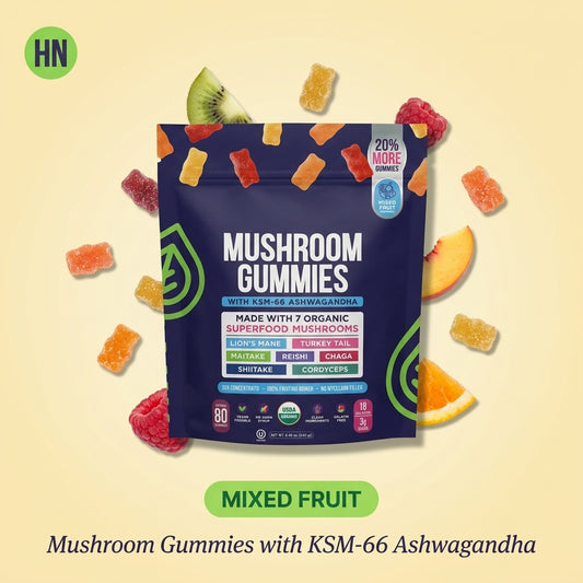 7-Mushroom Performance Gummies