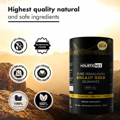 Pure Himalayan Shilajit Gold Gummies