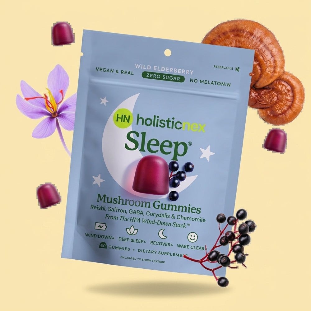 HolisticNex Sleep Mushroom Gummies