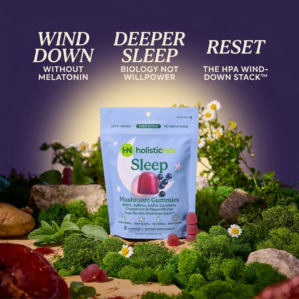 HolisticNex Sleep Mushroom Gummies